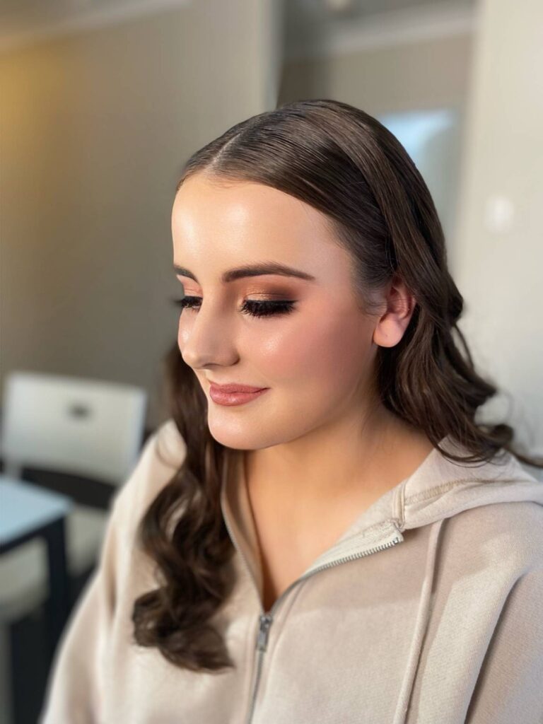 Engagement Makeup and Hair